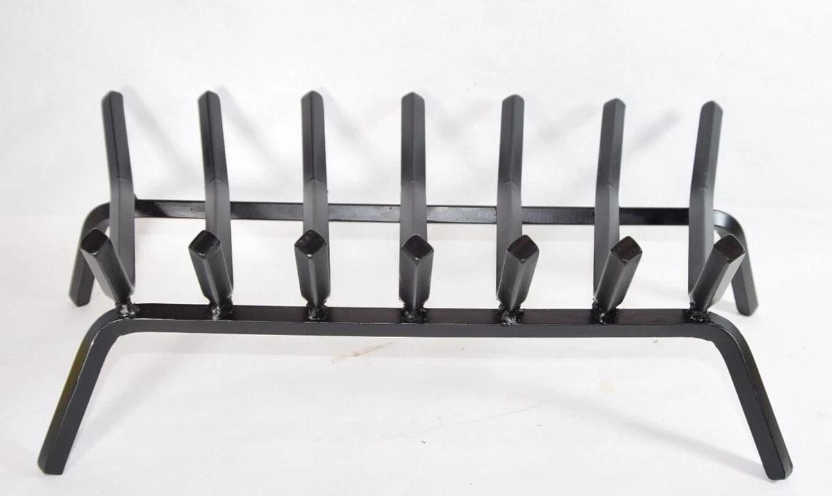 GO Heavy Duty Steel Fireplace Grate 24" x 11.25" x 7.5" B07WDYFC33 A00252B (NEW)