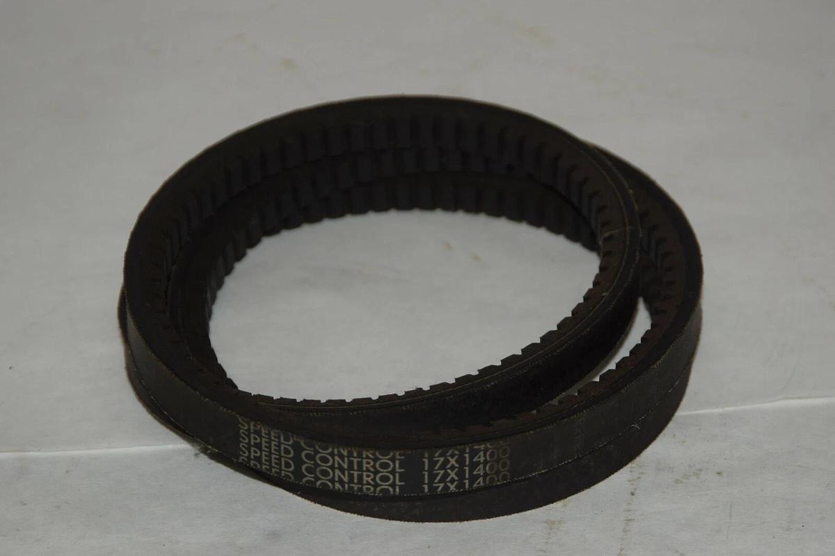 (New) Speed Control 17X 1400 Cogged V Belt 17X1400 17X-1400 V-Belt VBelt Cog