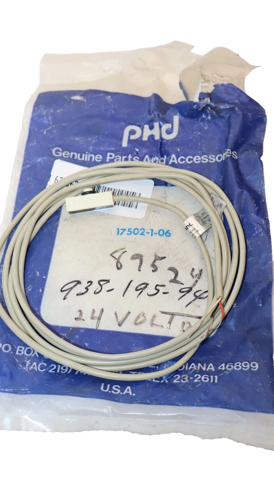 PHD 17502-1-06 , 17502106 Reed Switch (New)