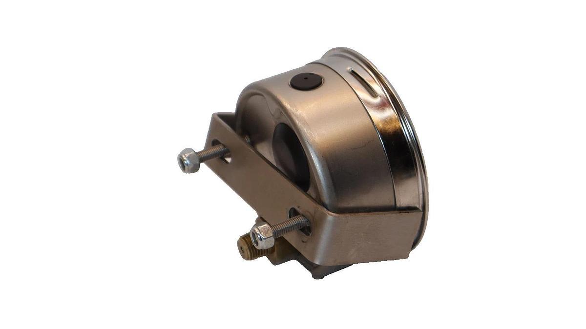 NOSHOK Back Connection Gauge 0-3000psi Liquid Filled 1/4 NPT 206.8 Bar (NEW)