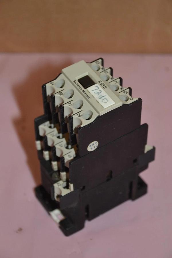 Used KLOCKNER MOELLER RELAY DIL R 53 D DIL-R53D DIL535D 4 POLE COIL 115V 115 V
