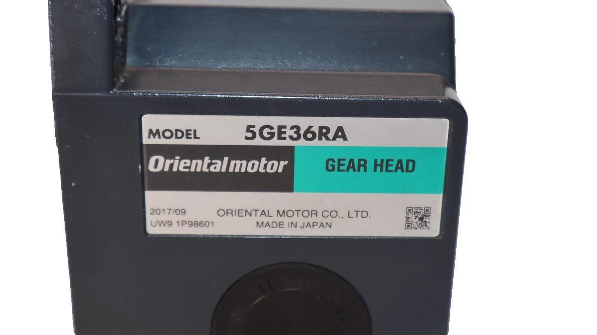 Used Oriental Motor 5GE36RA Gear Head