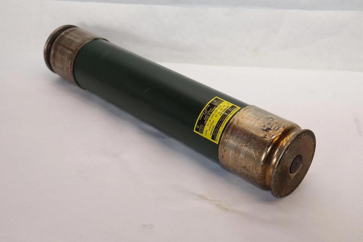 Used CANADIAN GENERAL ELECTRIC EJ-2D 328L493 G14 2.4/4.8kV 60Hz 70A Indoor Fuse