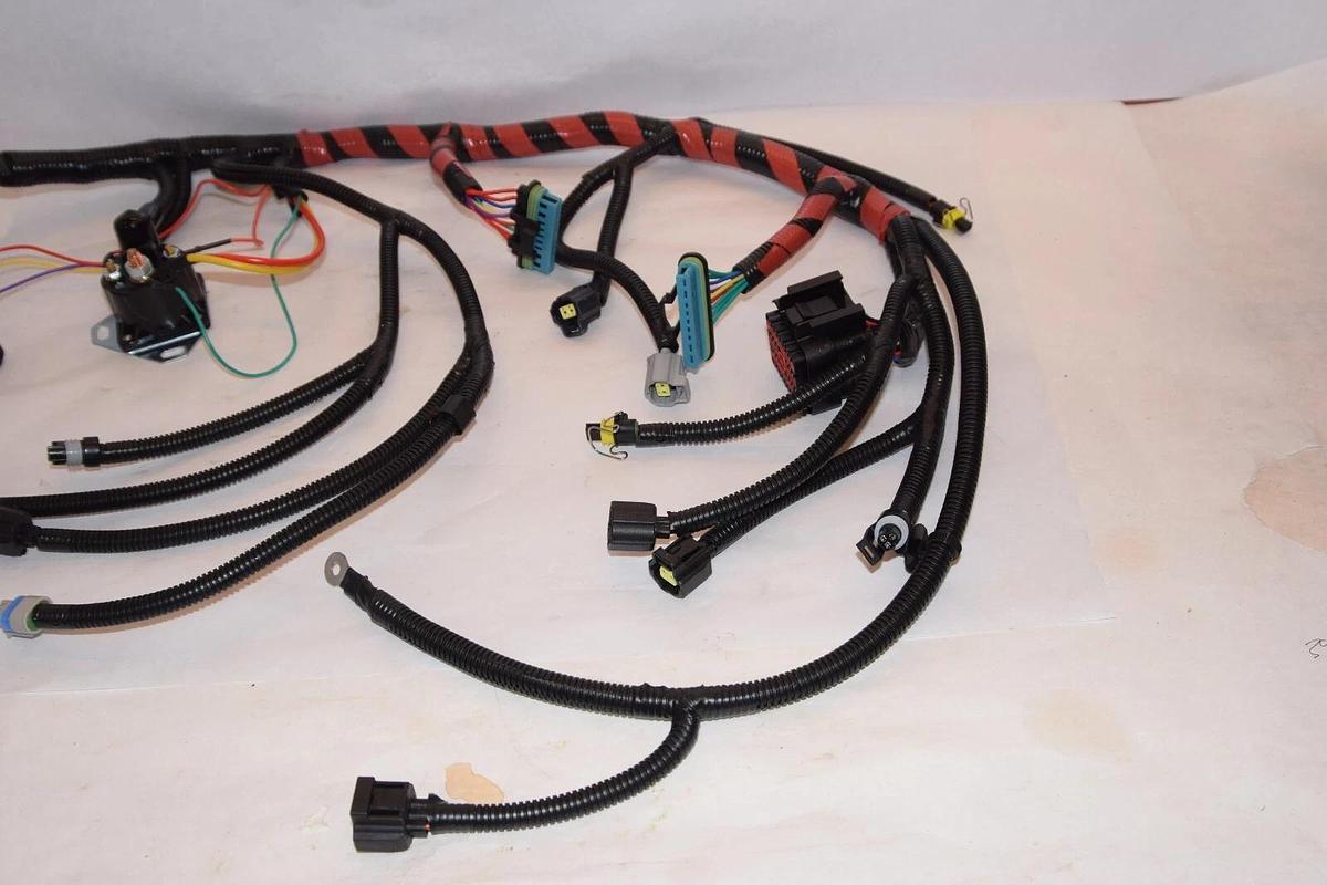 (NEW) F81Z-12B637-FA 7.3L Diesel Engine Wiring Harness Replacement 02-03 Ford