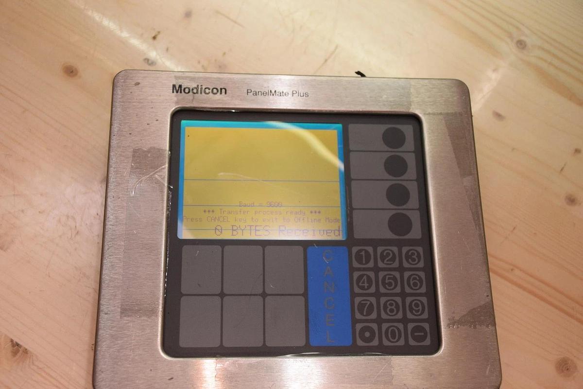 Used MODICON AEG MM-PM10-20S 92-00759-01 PanelMate Plus