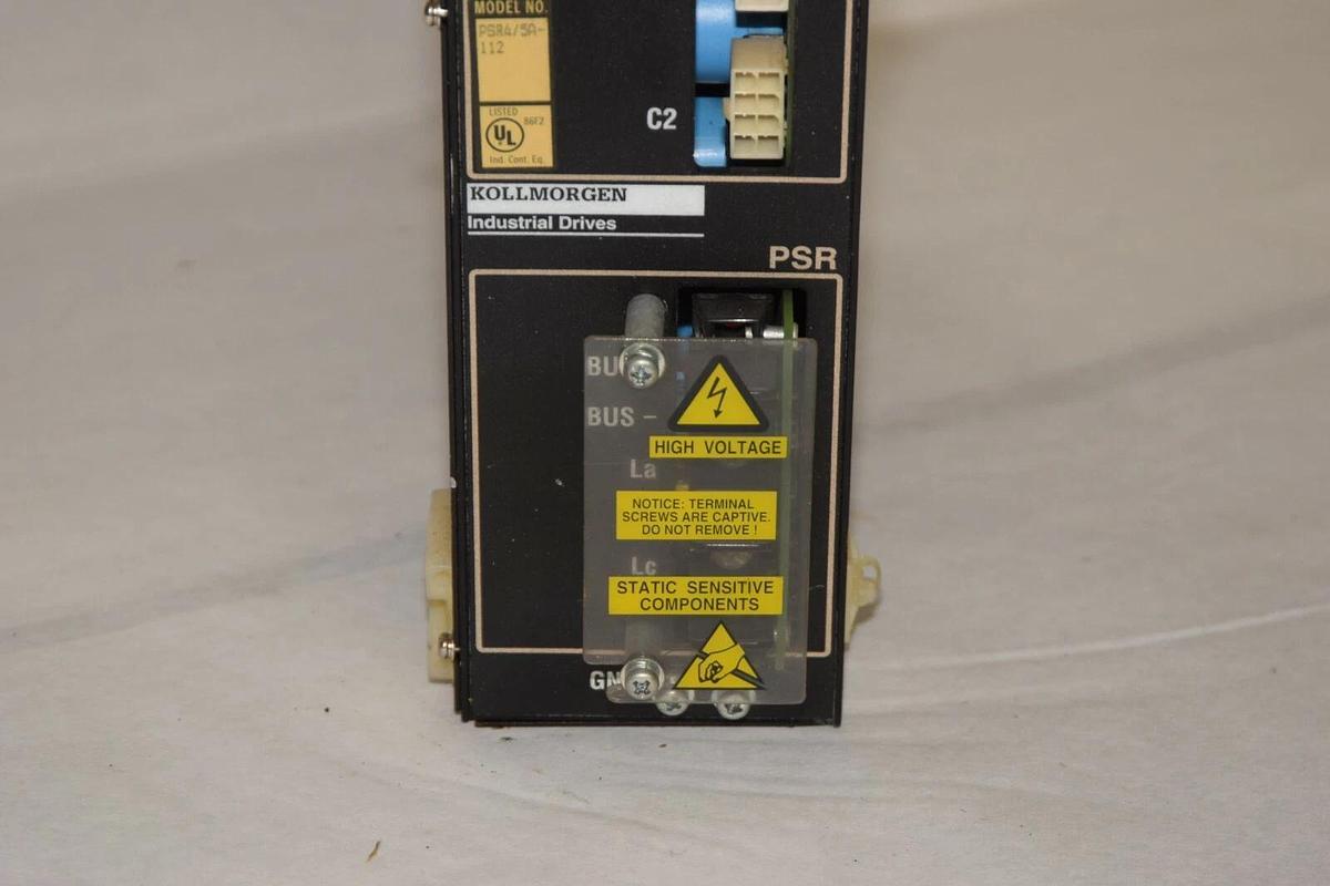 Used KOLLMORGEN PSR4/5A-112 Input 115Vac Output 140Vdc Power Supply