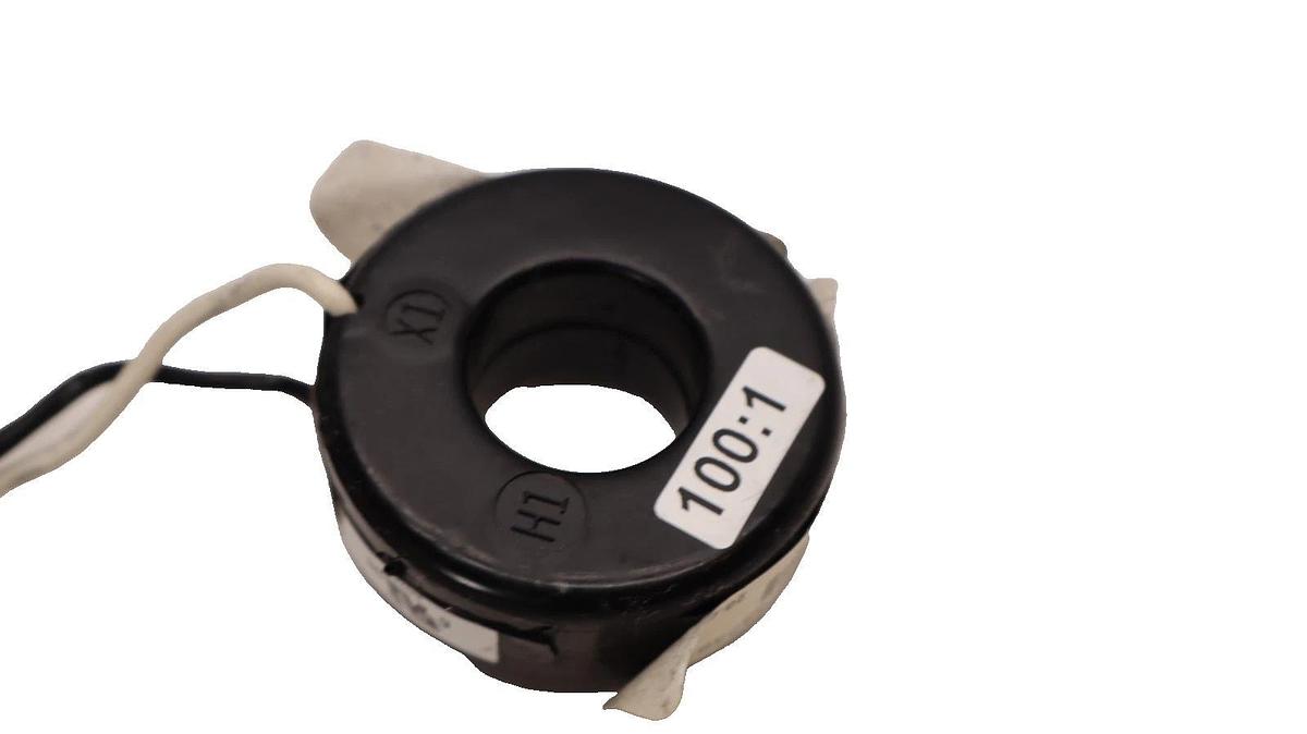 Used T.E. CONNECTIVITITY 526625P1 , 2RL-101-1-TL96 100:1A 50-400Hz Transformer