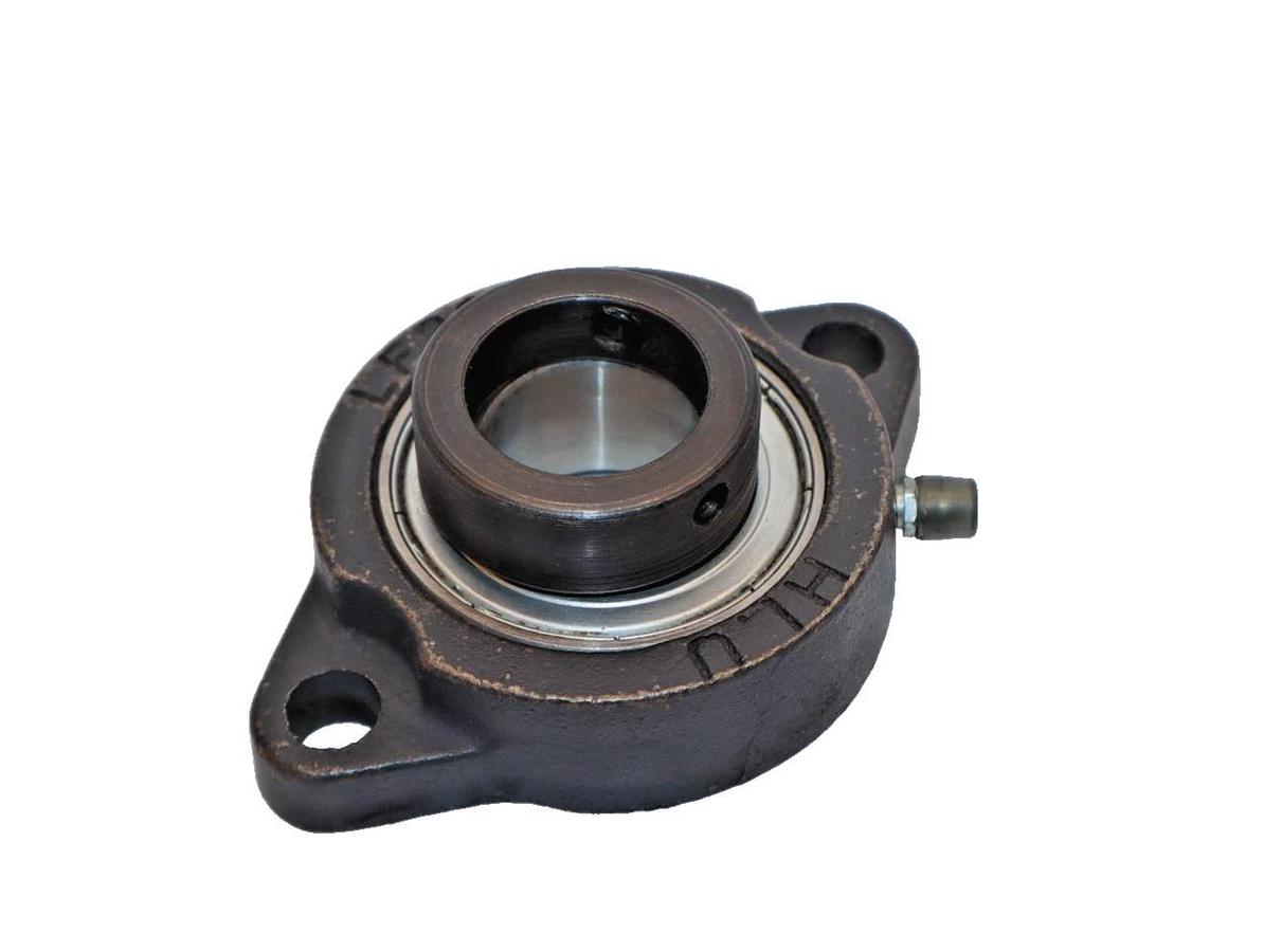 HLU 2-Bolt Flange Bearing LF206 1-3/16" 30mm Bore (NOS)