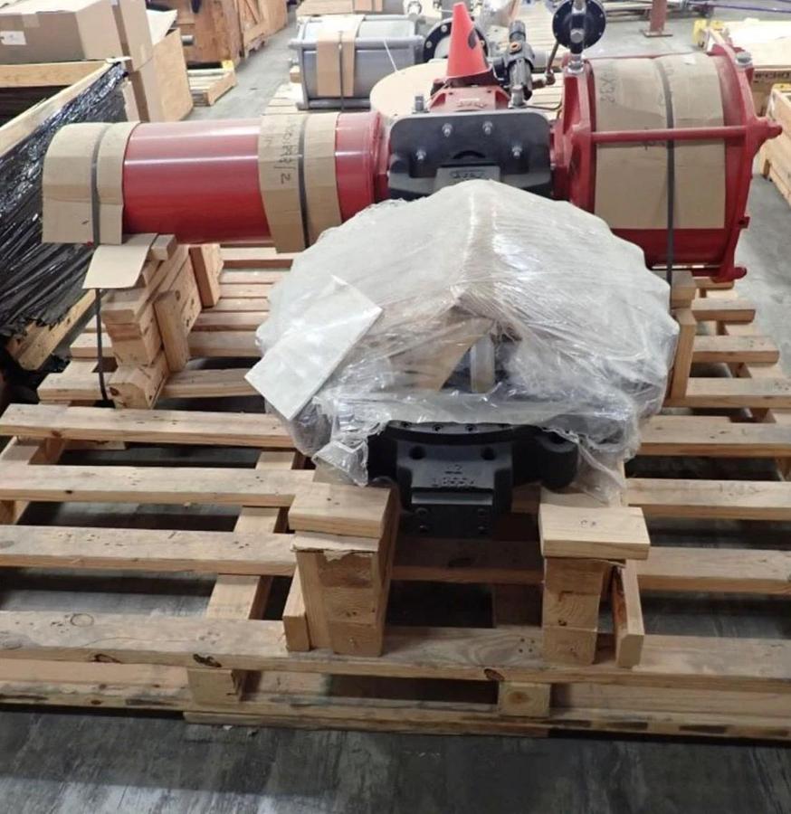 Used 24-inch Bray Butterfly Valve 98F1N3-213D11N000S0 24" 41240011001466, 4-20MAPT-PT