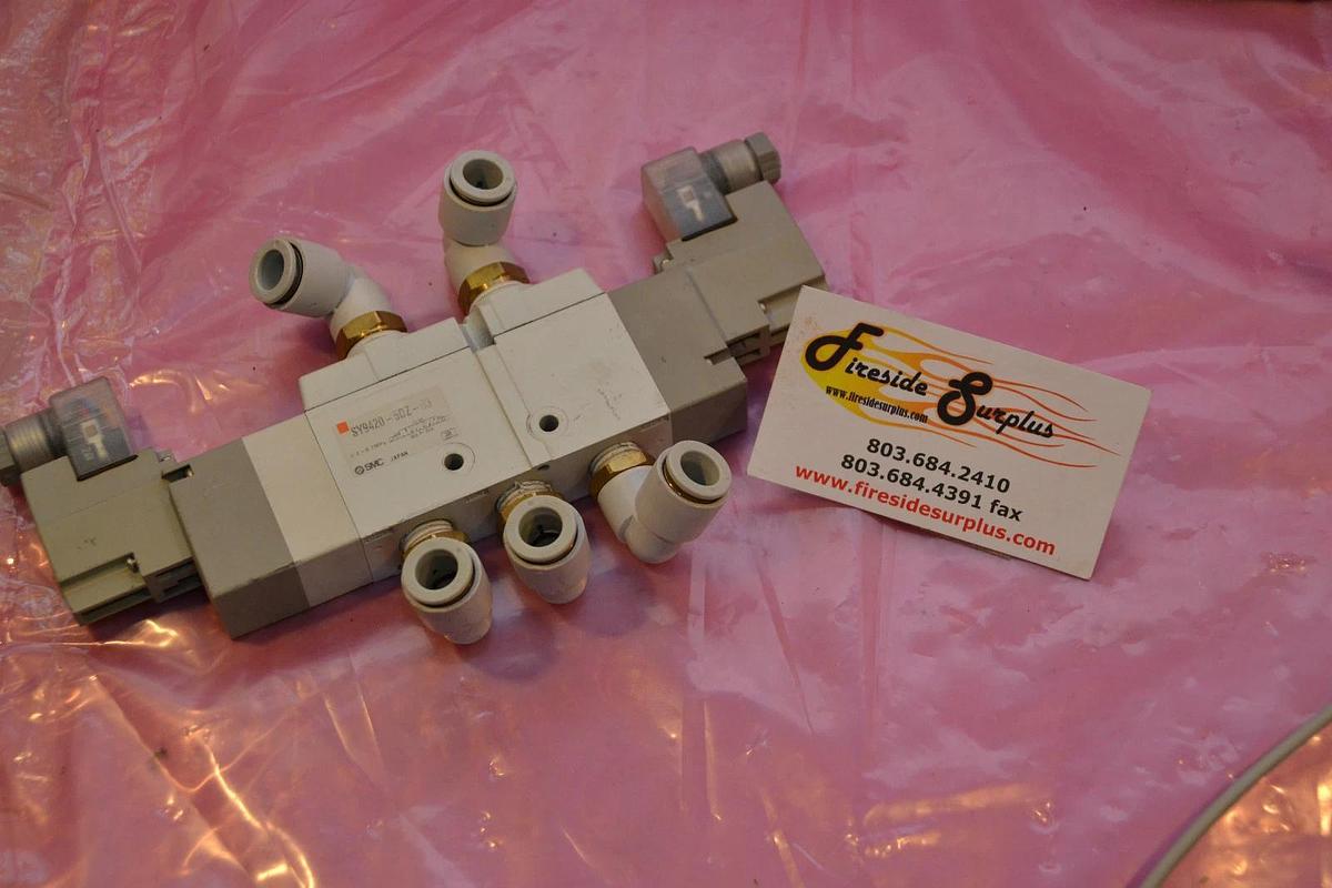 Used SMC VALVE SY9420-5DZ-03 SY9420 5DZ 03 SY94205DZ03