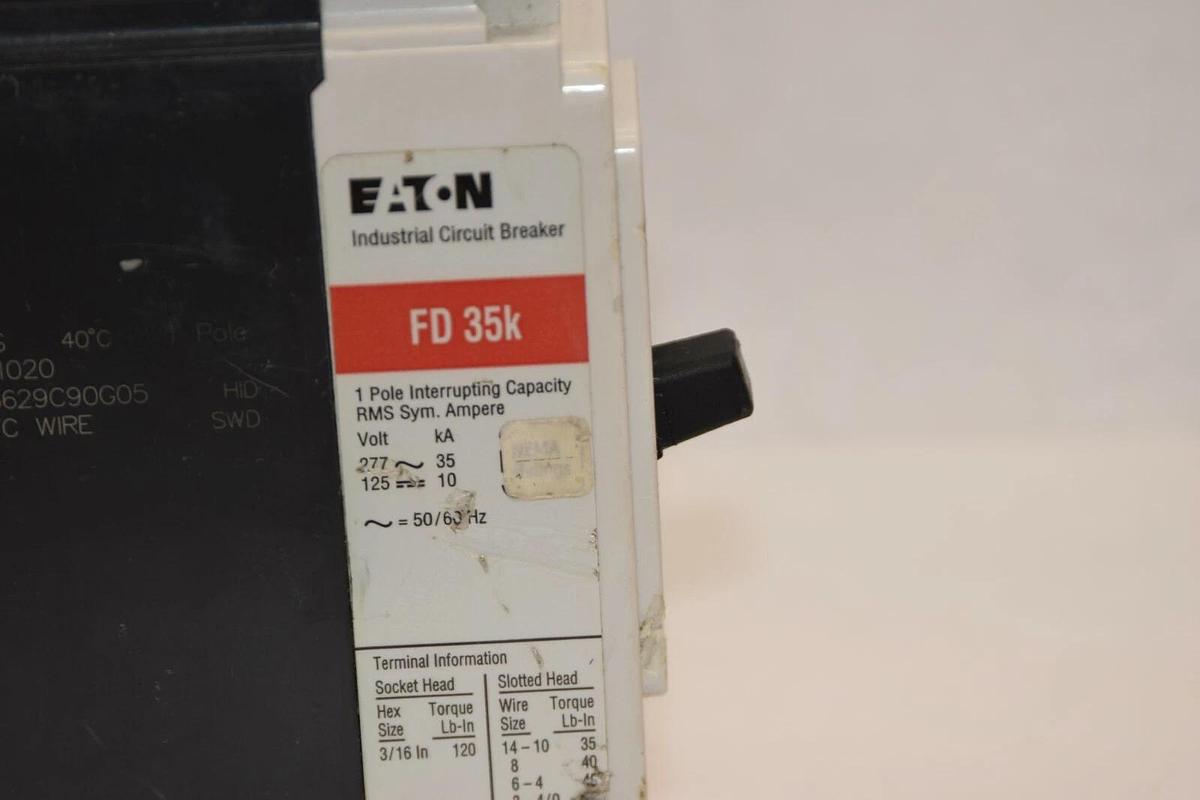 (NEW) EATON CUTLER HAMMER HFD1020 20A 20 Amp 20 A 1P 277V Circuit Breaker