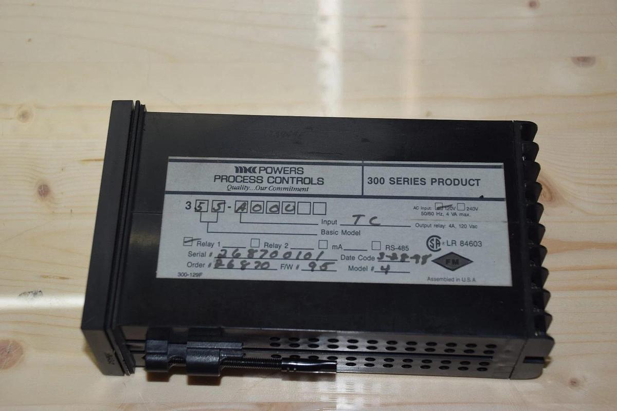 POWERS PROCESS CONTROLS 355-A00U 355 A00U
