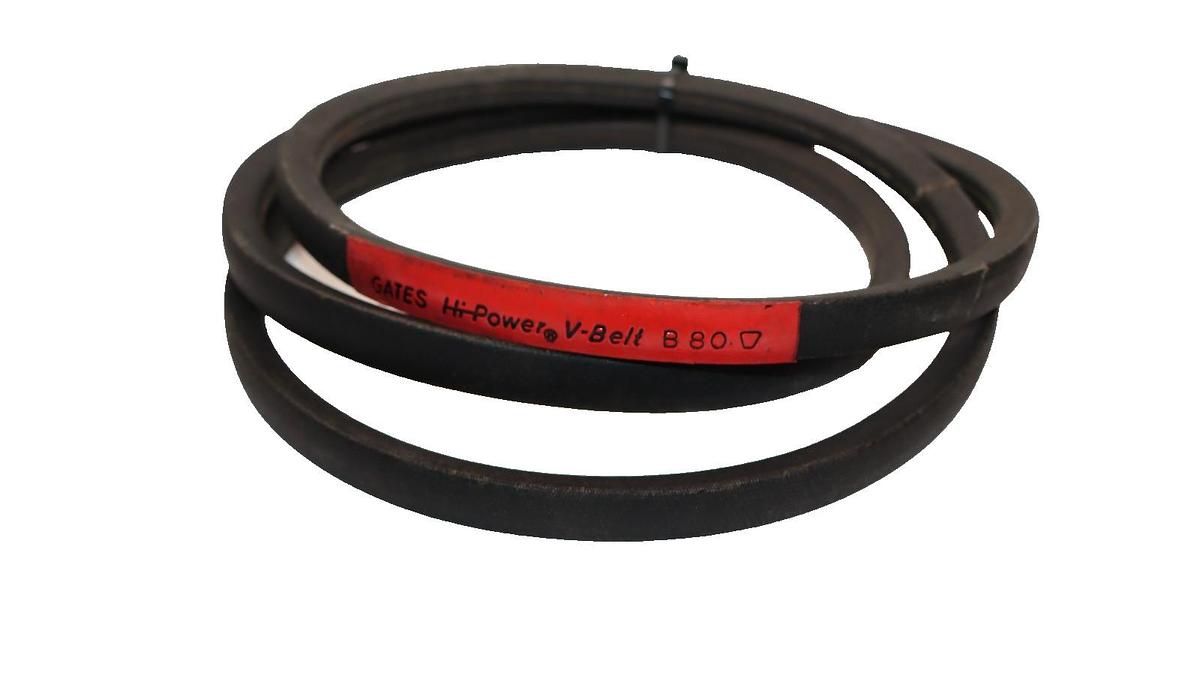 Gates V-Belt Belt B80 Hi-Power V-Belt B-80 (New)