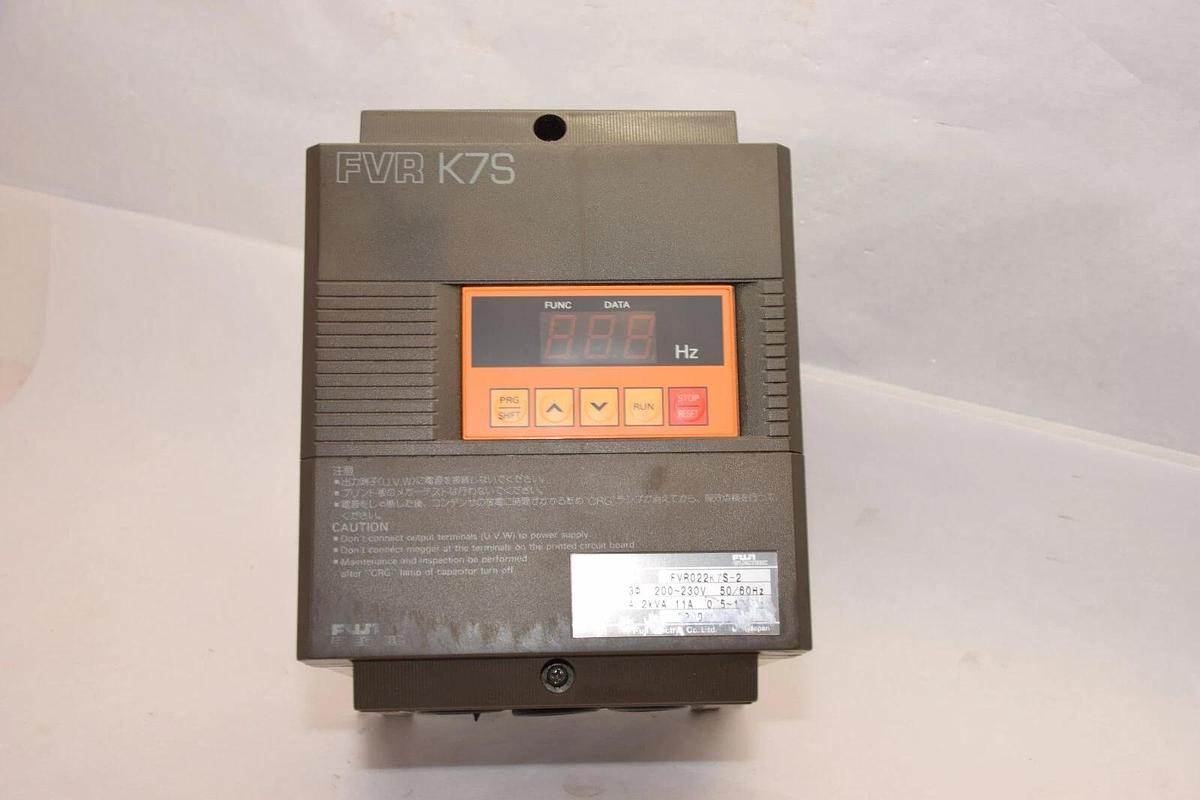 Used FUJI ELECTRIC FVR022K7S-2 FVR K7S 11Amp 230/240V 4.2kVA AC Drive