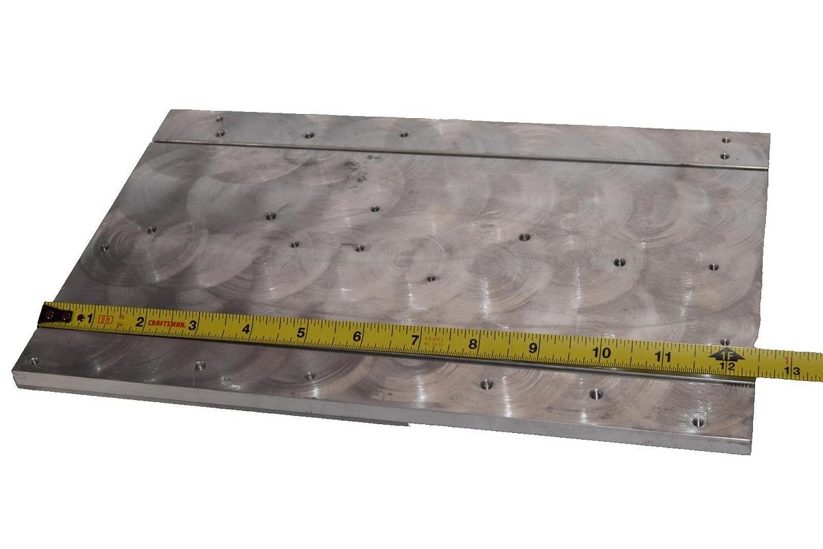 Used Heatsink A10 12 Approx.  12-1/2" x 8" x 3/4" 12.5x8x.75"