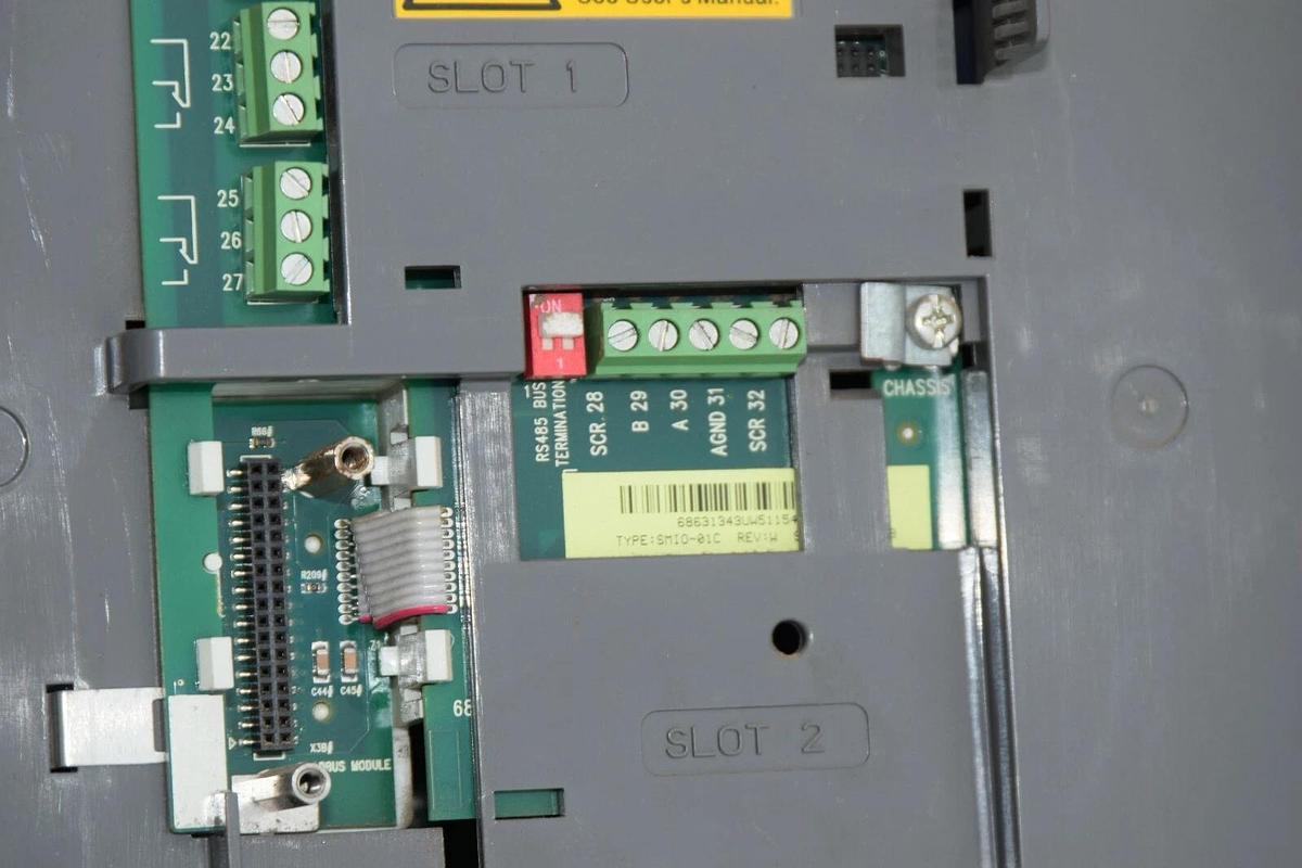 Used ABB ACH550-PDR-031A-4+B058 AC DRIVE  20HP  3ph 380-480 31A