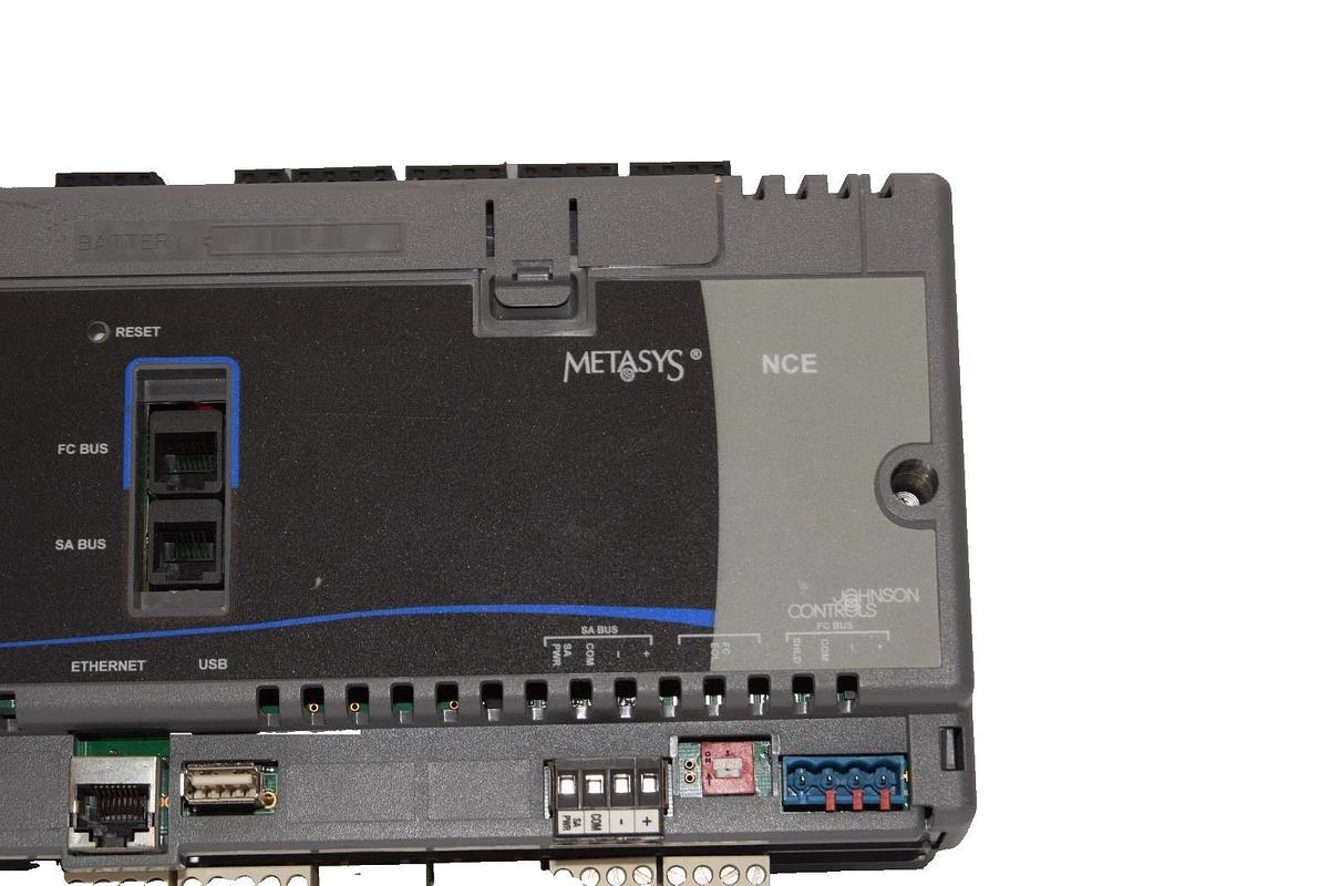 Used Johnson Controls Metasys Controller MS-NCE2560-0 MSNCE25600 Rev E Ver. 4.0