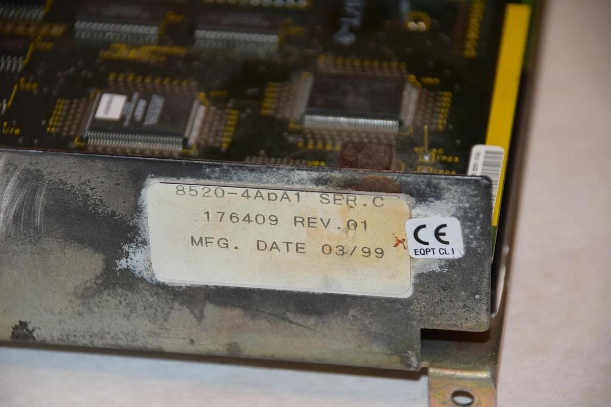 Used ALLEN BRADLEY 8520-4APA1 PROCESSOR MODULE  176409 Rev.01 As-Is