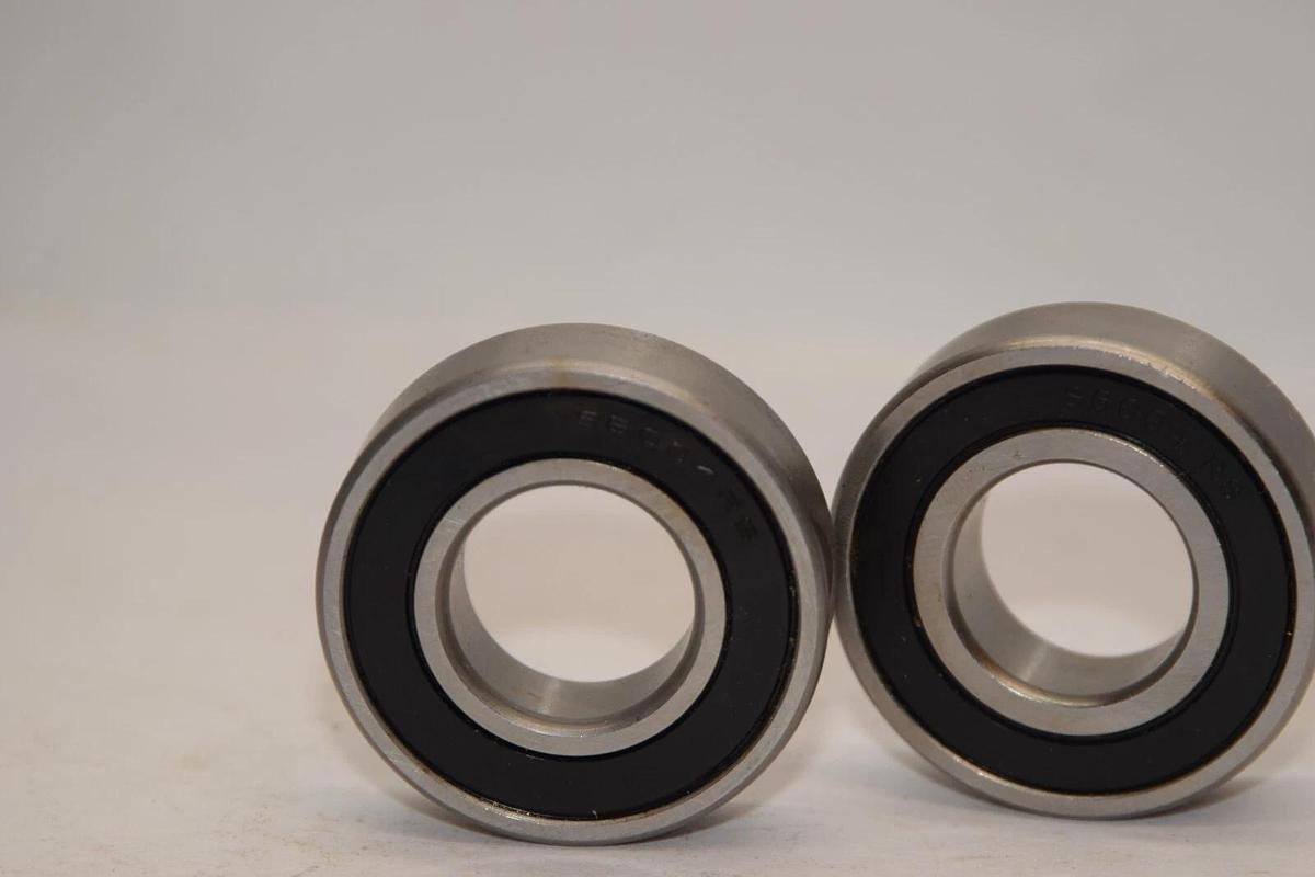 (NEW - Lot of 2) S6004RS S6004 RS Rubber Sealed Bearing