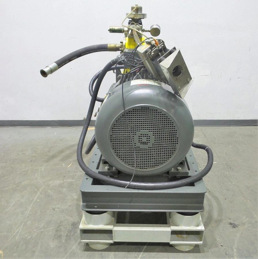 Used Hammelmann High Pressure Pump Unit 85.00072.2291 58kW Motor Hydro jet