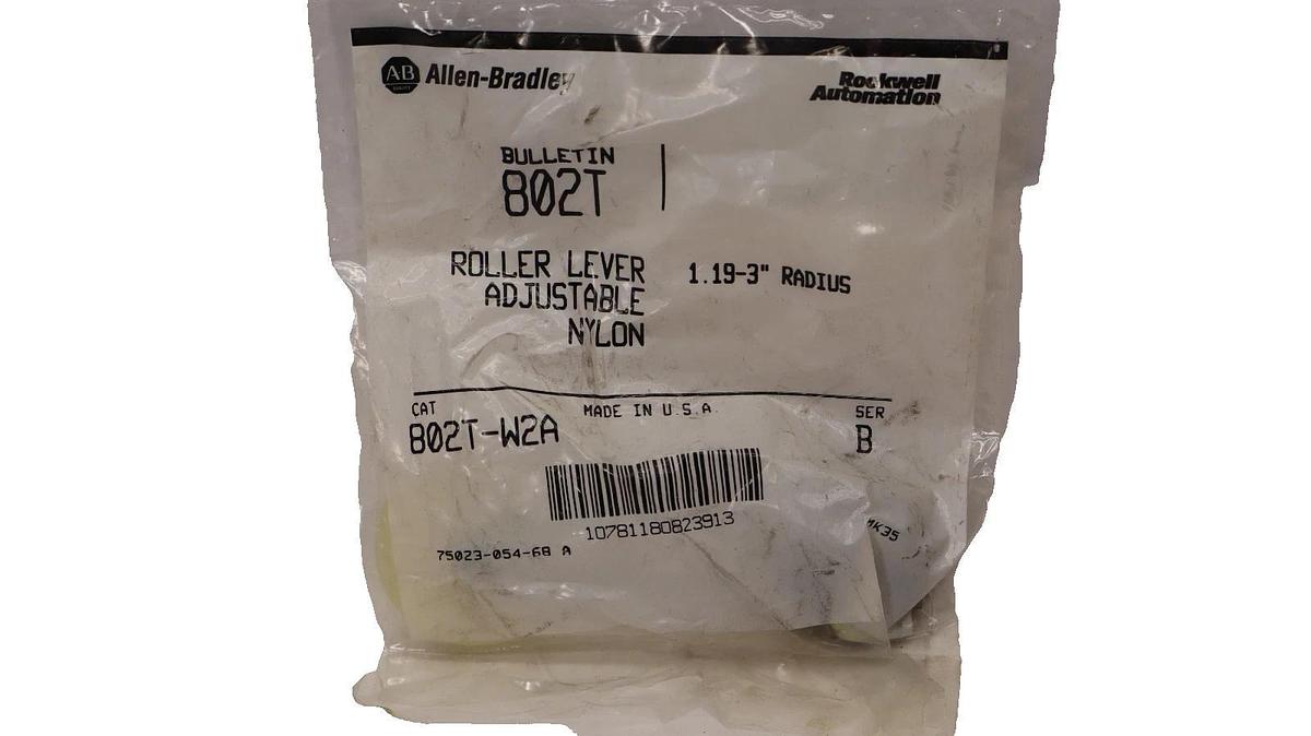 Allen Bradley Roller Lever 802T-W2A 802TW2A 802T W2A Series B (NEW)