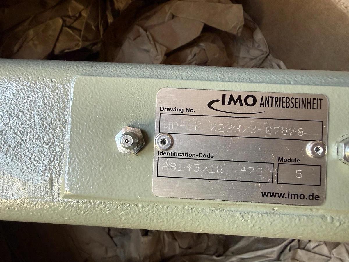 IMO Worm Gear Slew Drive WD-LE 0223/3-07828 WD-LE0223/3-07828 (NEW)