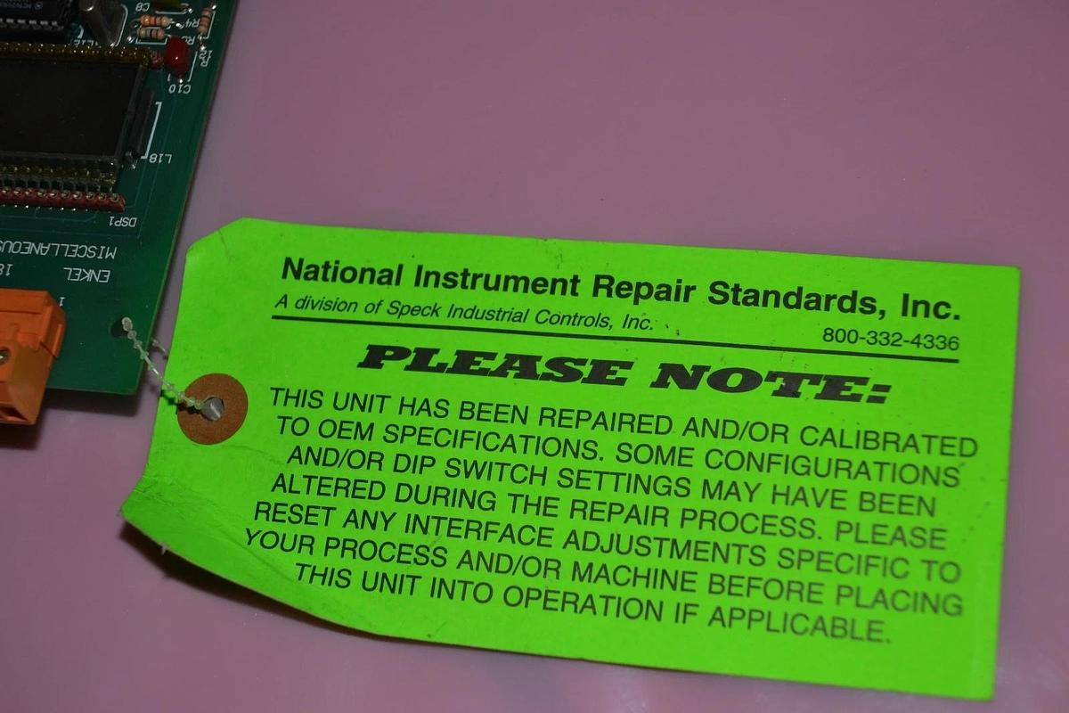 Refurbished ENKEL 183-06575 18306575 REV B MISCELLANEOUS FUNCTION PC BOARD CONTROL