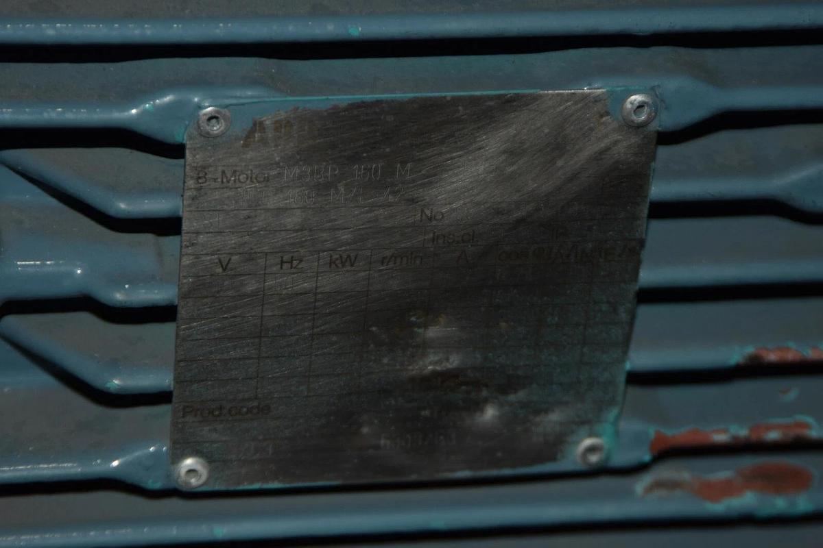 Refurbished ABB, 7.5kW 400DV  Electric Motor M3BP 160 M B35  1473 RPM 15.7A  M3BP160MB35