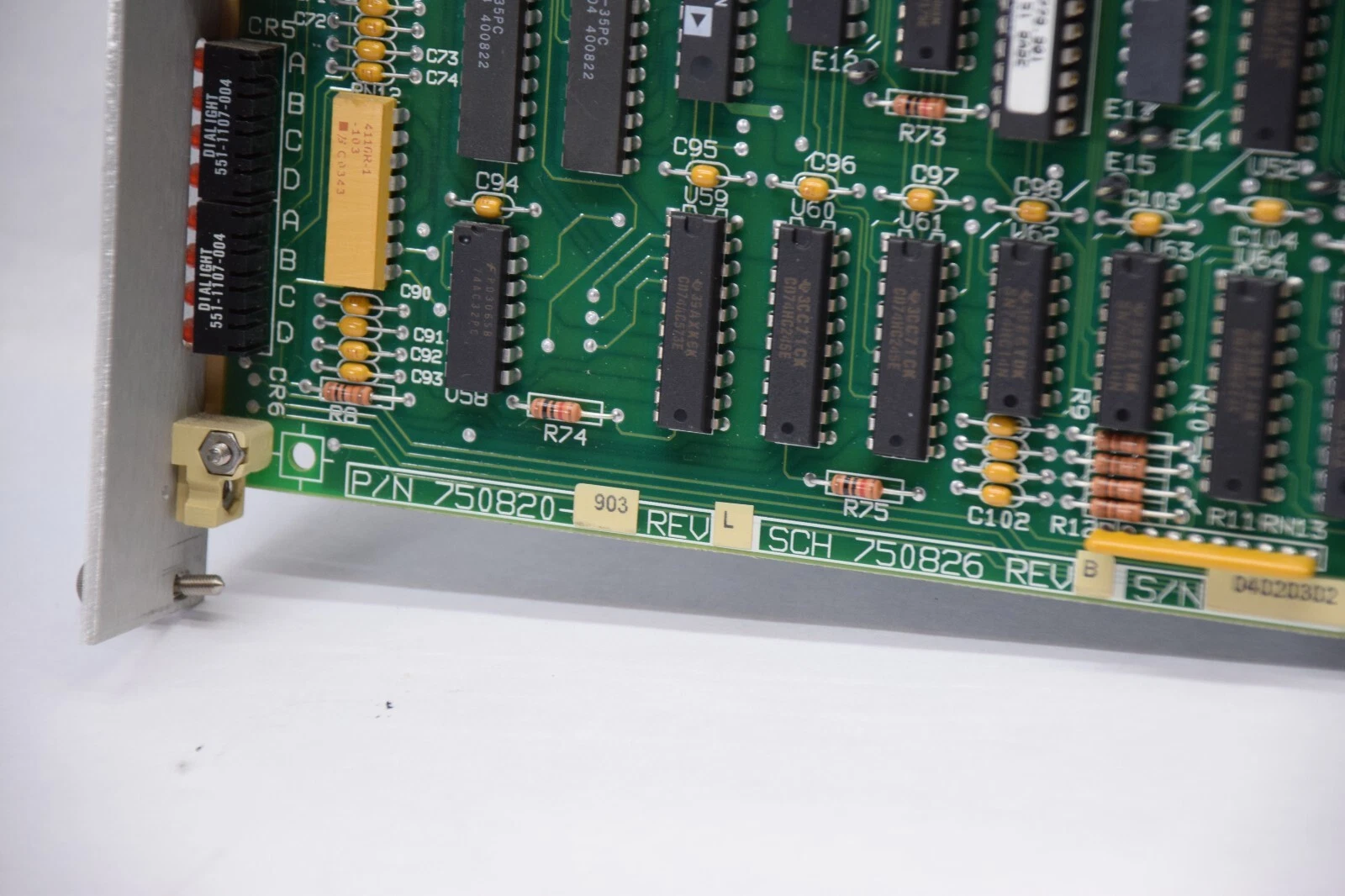 Used SIEMENS 750820-903 Rev L , 750826 Rev B Motor Control Board