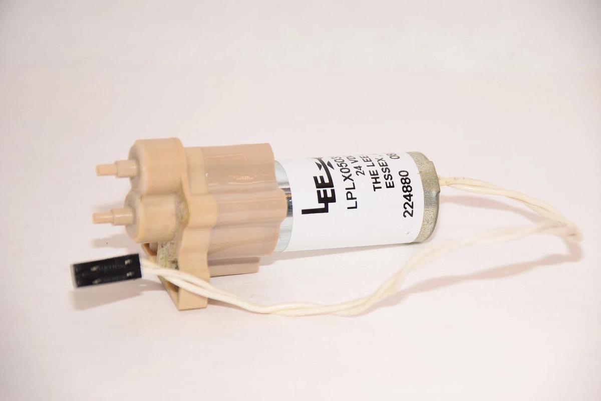 Used THE LEE CO. LPLX0503550BA 24Vdc Micro Diaphragm Water Pump