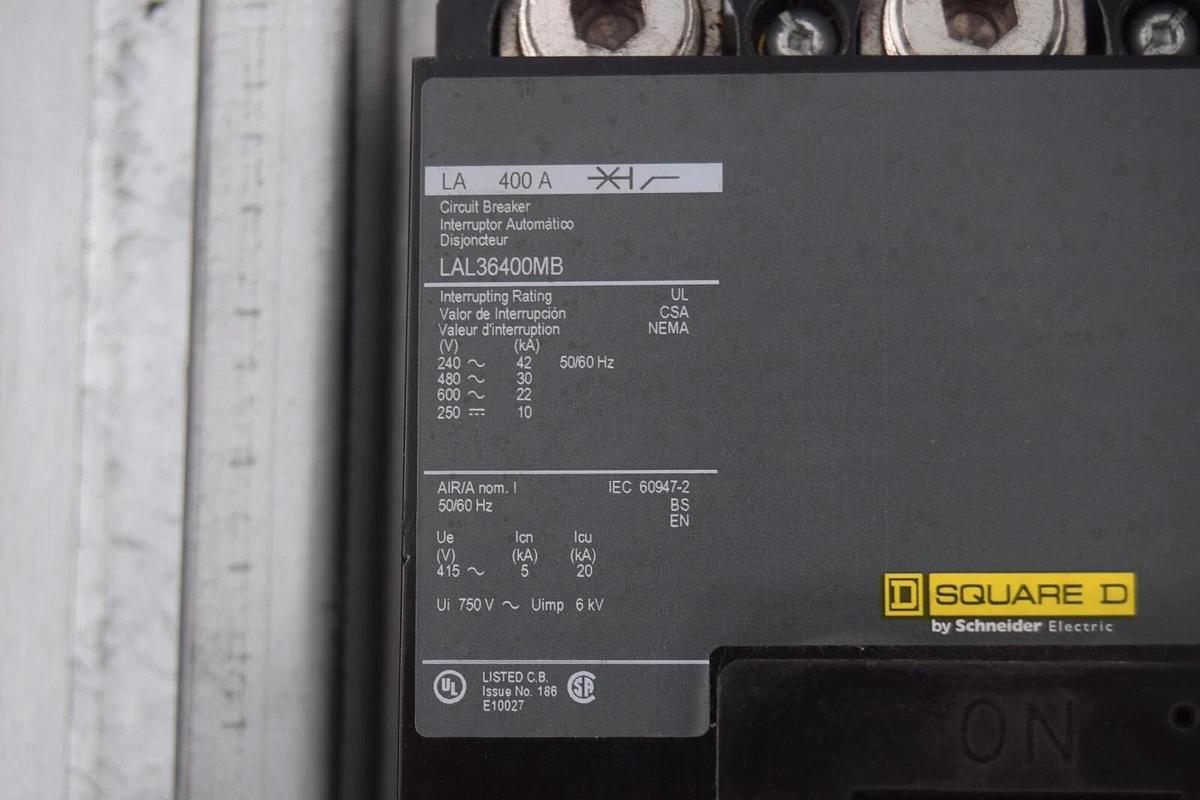 Used Square D Schneider Electric Cabinet Box Enclosure MH62BE E3 400A Main *No cover