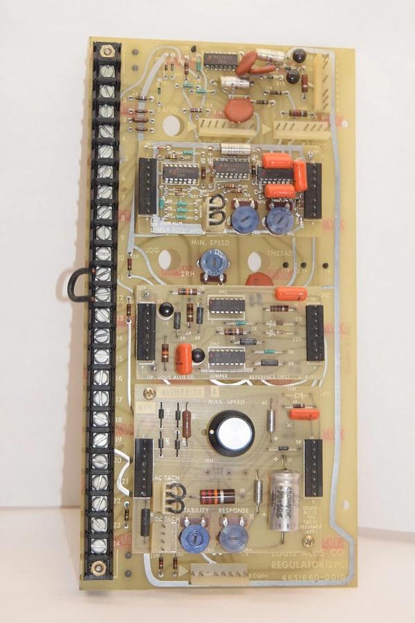Used LOUIS ALLIS CO. 46S1660-0010 Regulator Circuit Board