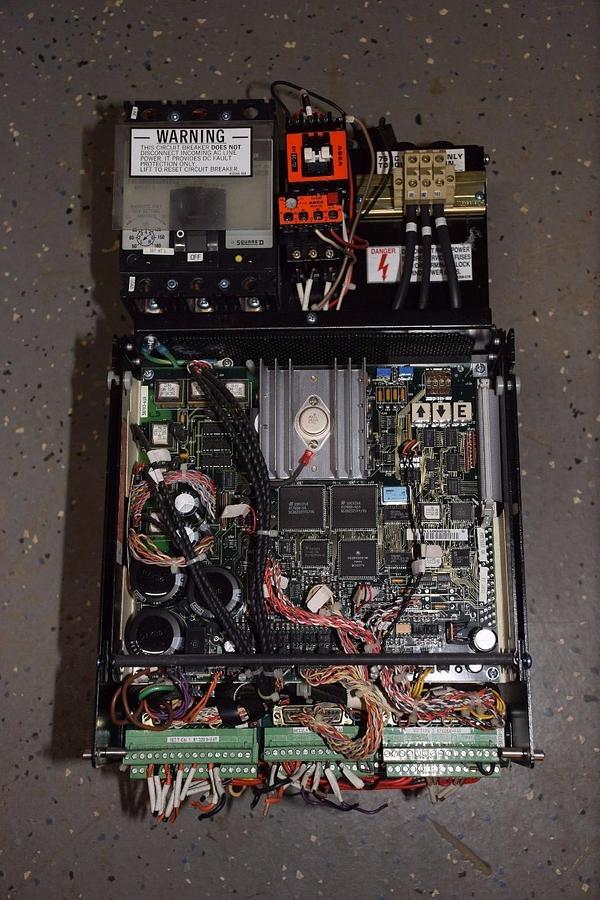 Used Reliance Electric Maxpak III 7.5hp Drive 7P8161-MOD 910K8160 460v 3p 0-58703-61A