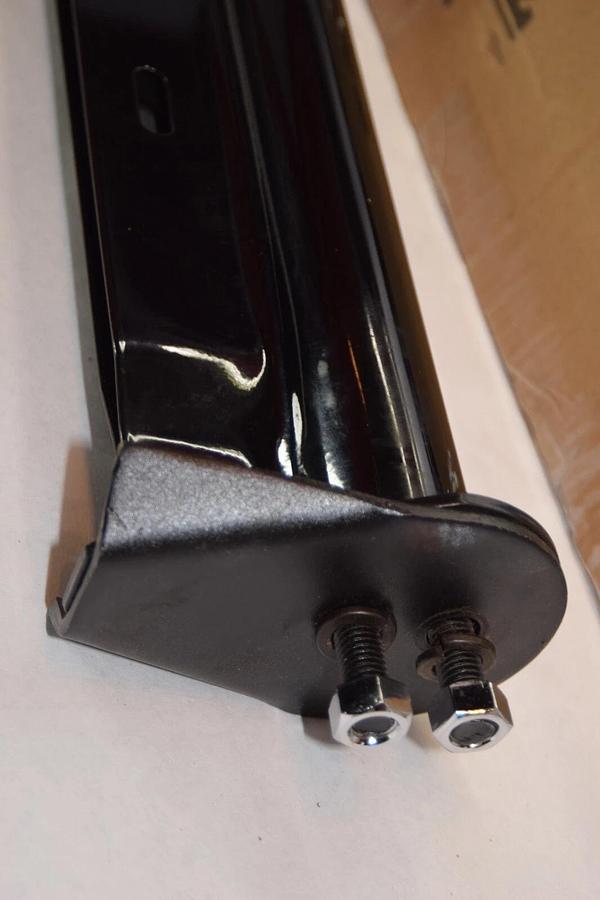 (NEW) BOZZ X002BM63VB Black 2 Bolt 30" Mudflap Hanger