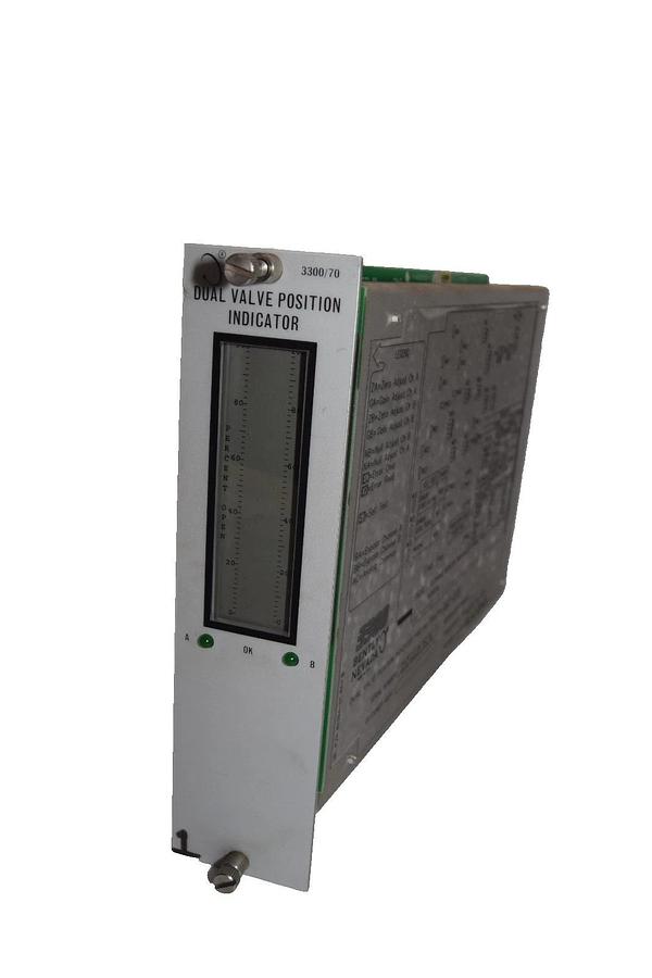 Used Bently Nevada 3300/70-06-00 Dual Valve Position Indicator Module