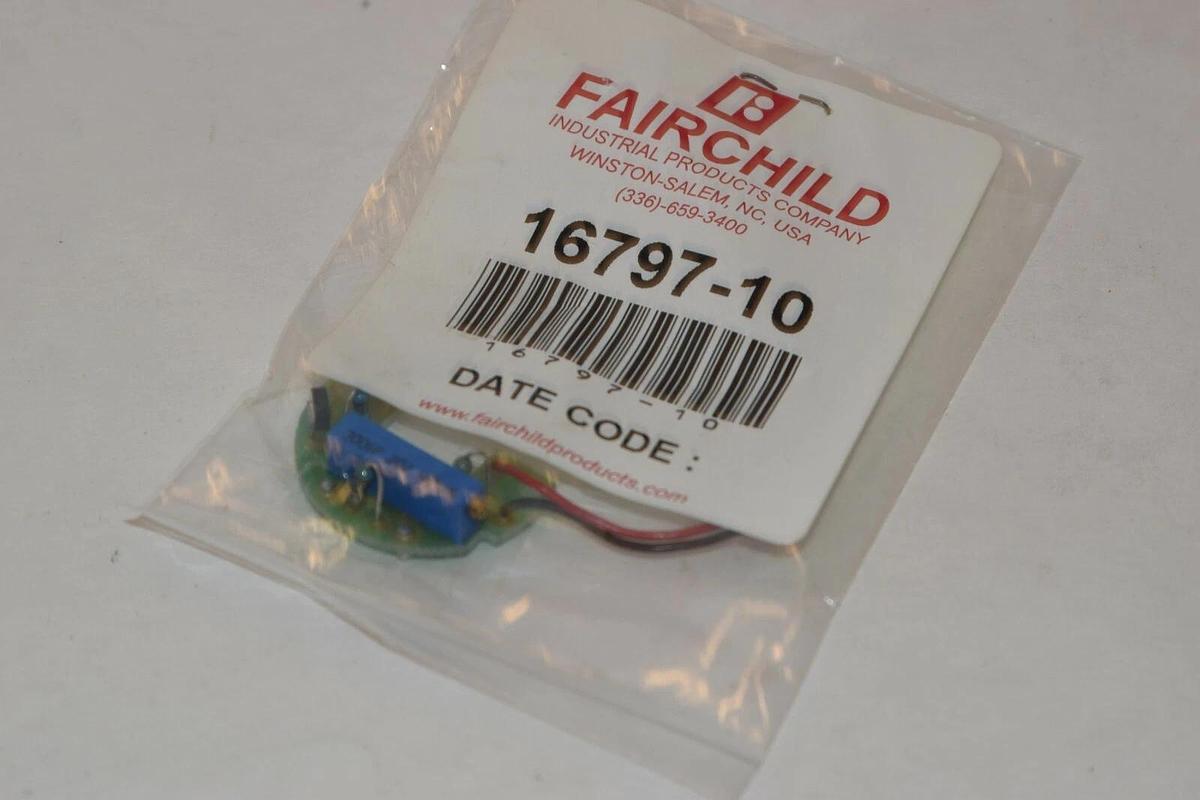 NEW FAIRCHILD 16797-10 1679710 1-9VDC PC BOARD