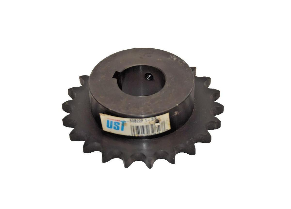 TSUBAKI UST Sprocket 50822F 1-3/8 1-3/8" Bore 22 Teeth (New)