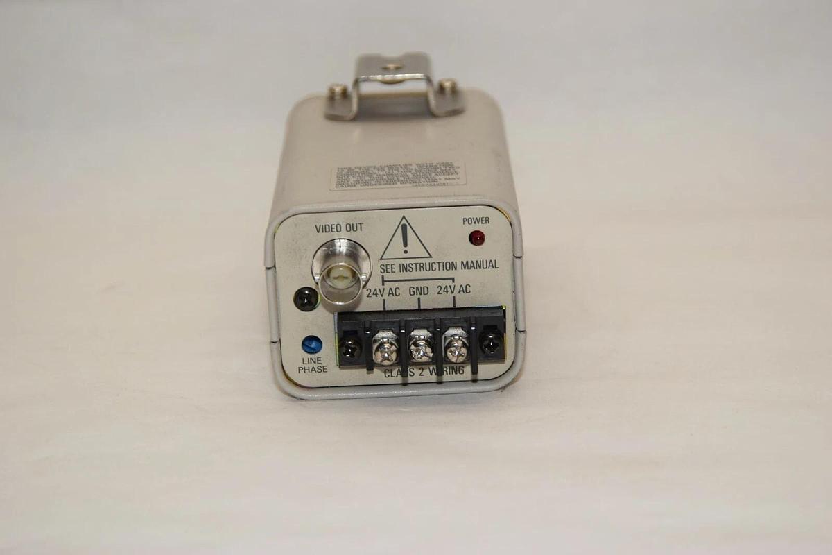 Used LEFEBURE VCB-3324L 24V 60Hz 2.6W B/W CCD Security Camera