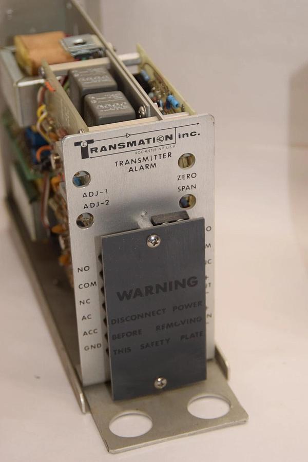 NEW- TRANSMATION INC 610T-15-60-65 117Vac 50/60Hz 5W 10Va Transmitter Alarm USA