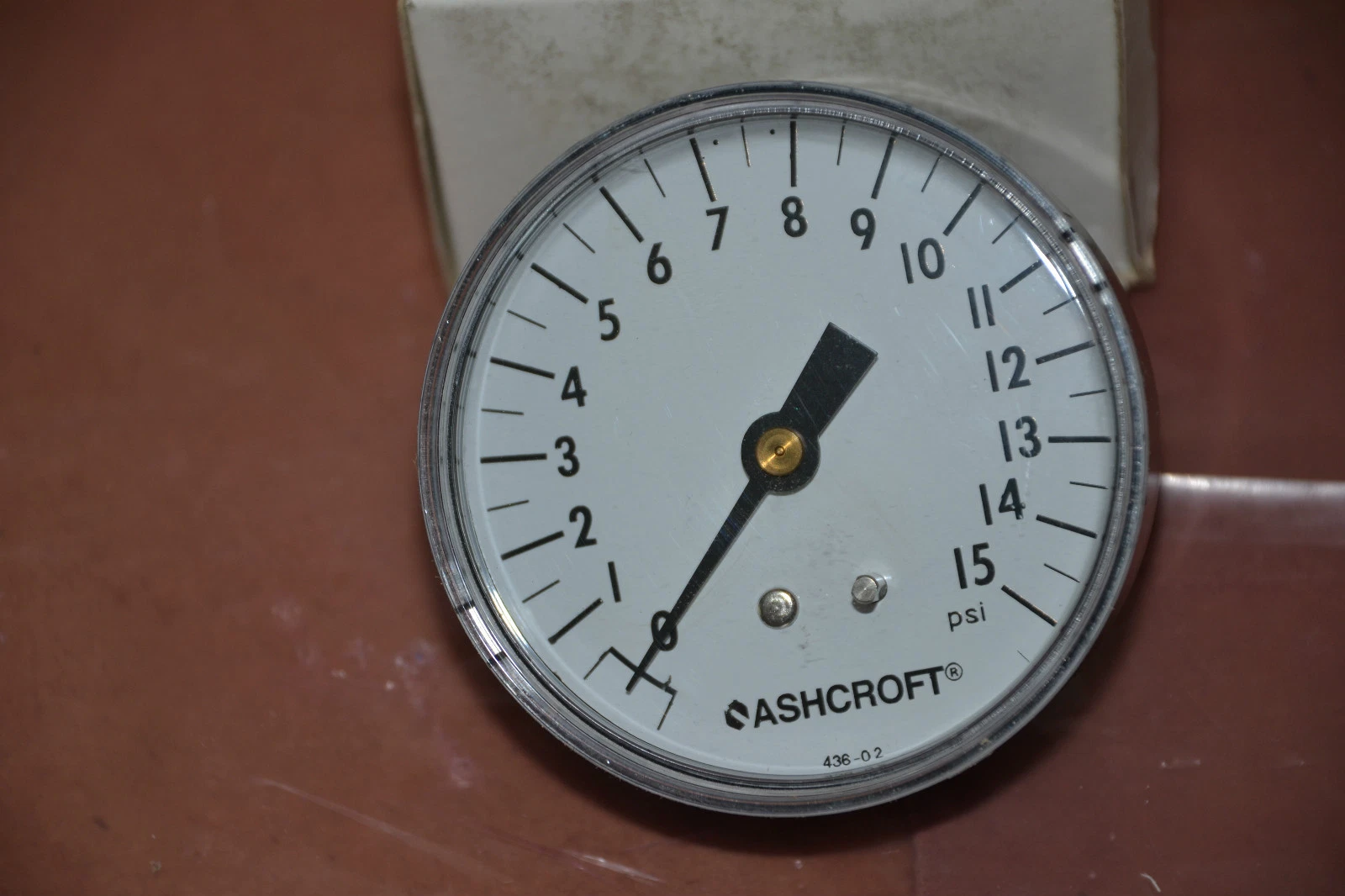 (LOT OF 2) ASHCROFT PRESSURE GAUGE 15W1005 H 01B 30# 15W1005H01B 30#