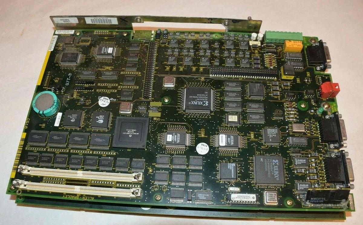 Used ALLEN BRADLEY 8520-4APA1 PROCESSOR MODULE  176409 Rev.01 As-Is