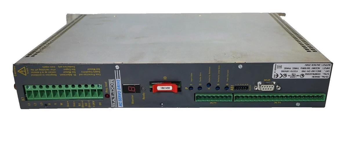 BALDOR Servo Control BSC Series 28463H BSC1102-24-709 230v 3ph w/Manual (READ)