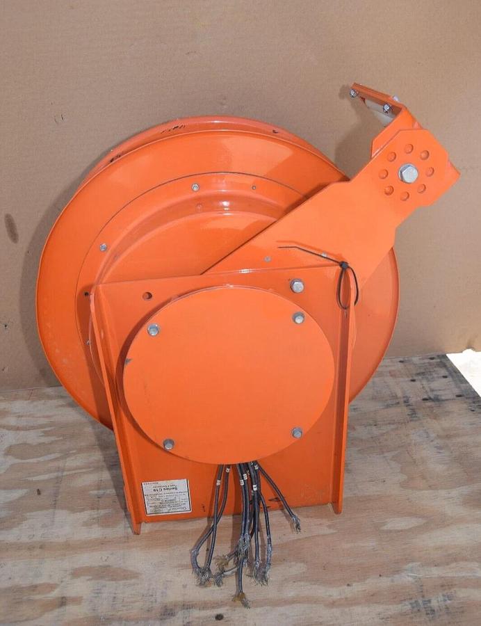 Gleason Reel Hubbell Series C19 Cord Reel C19-A12-G1106 5a 600v 6 Turn (NOS)