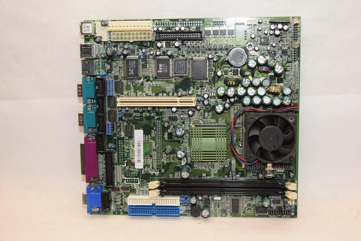Used Allen Bradley VersaView 1500 computer Motherboard POS-370-R2 ver:2.1  P0S-370-R2