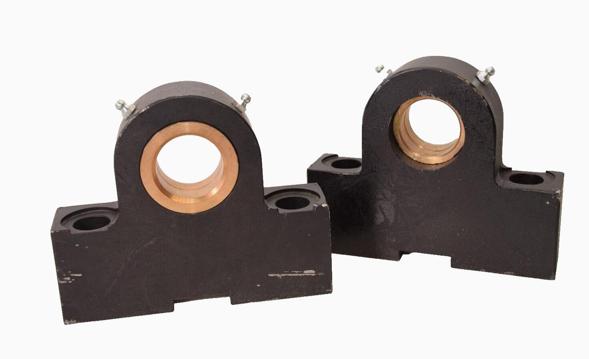 (Pair) B99048527 SD-40 1812130870 1-9/16" Bore Trunnion Pillow Block Bearing NOS