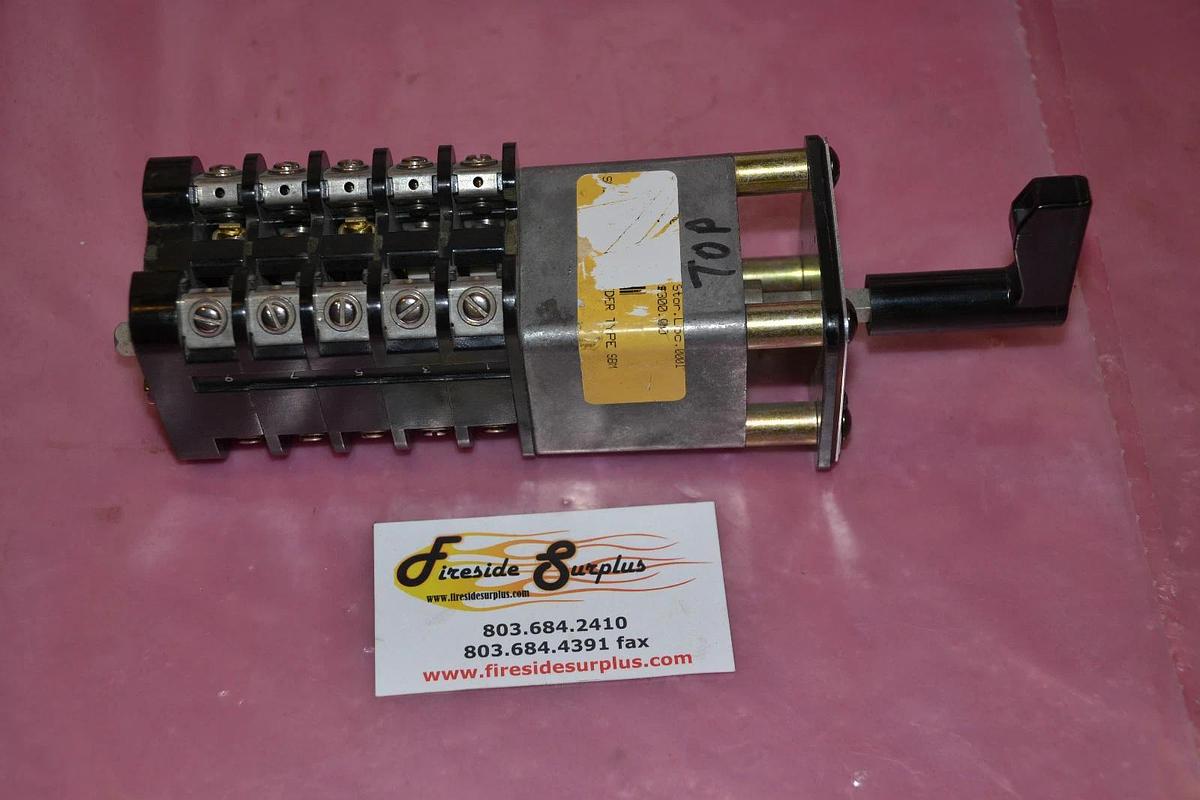 Used GENERAL ELECTRIC TYPE SBM SWITCH E4D47P1F1P1
