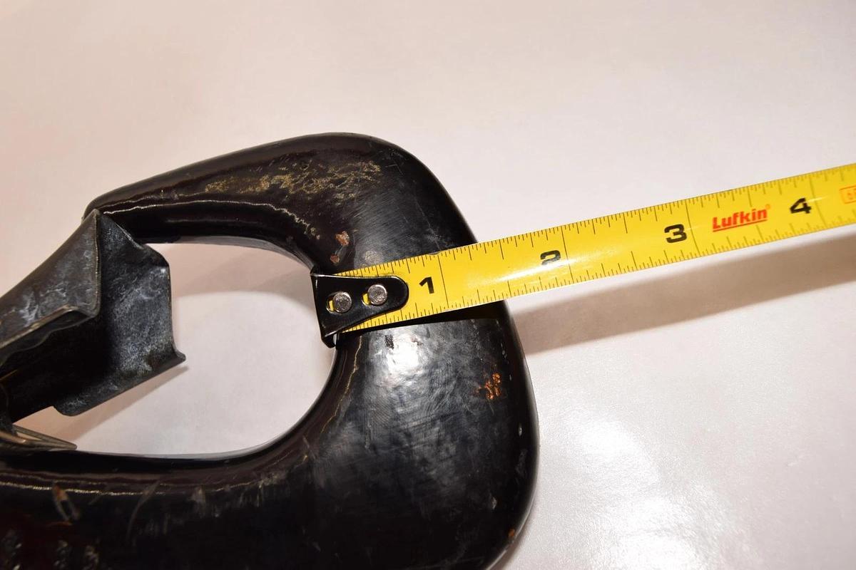 Used Demag-V-5 83786144 PS BB Hoist Lower Hook Load Block Double Chain Swivel Hook