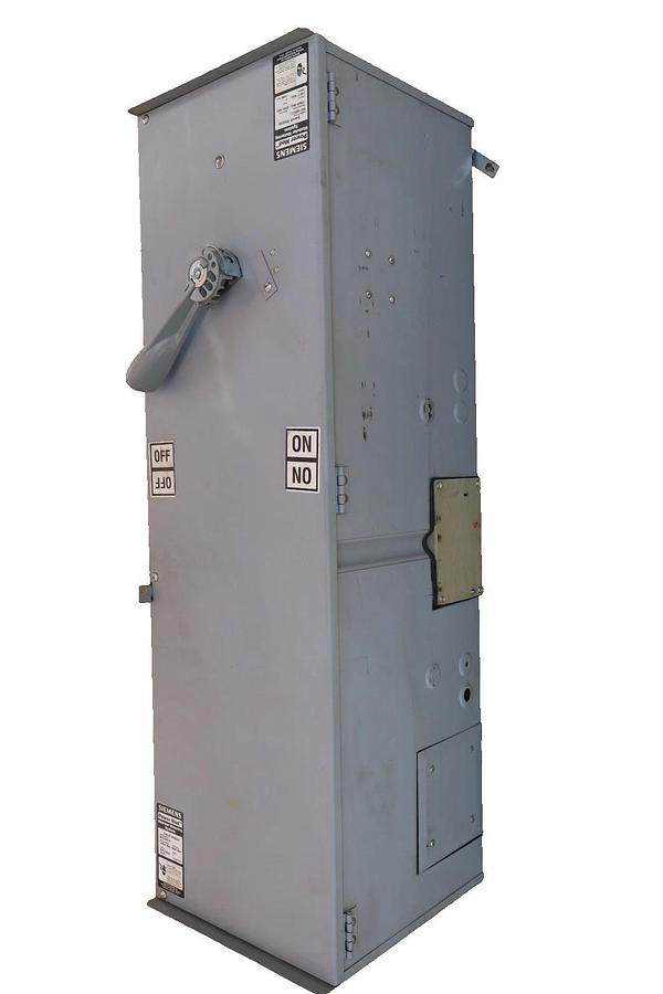 Used Siemens Power Mod 800A Modular Metering System WS1800CU Switch Module 1ph 240v