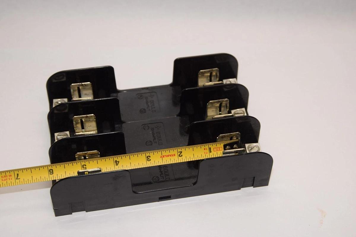 Used (Lot of 6) GOULD SHAWMUT 60308 600V 30A Fuse Holder