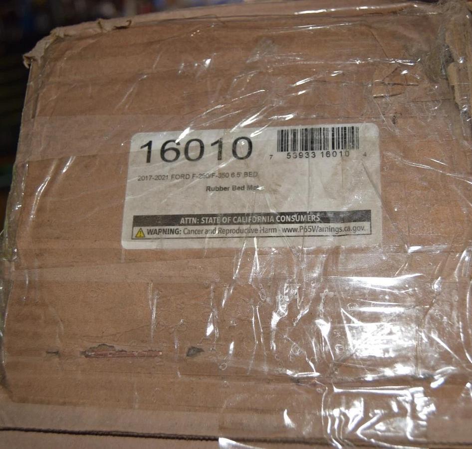 Husky Liners 16010 6.5' Rubber Truck Bed Mat 16010 2017-2021 Ford F250 F350 NOS